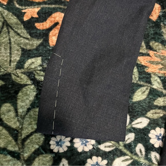 Ralph Lauren Purple Label Mens Navy Wool/Linen/Silk Blend Blazer- Sz 44R (Read) - Picture 8 of 13